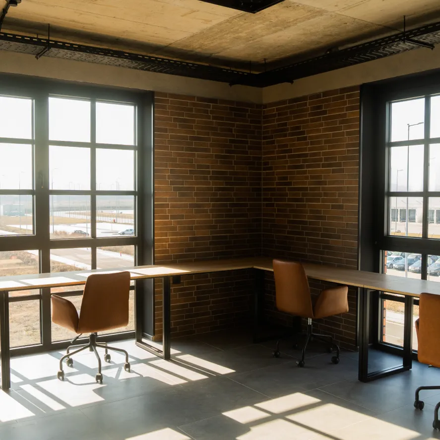 Solent Film, inside the office spaces